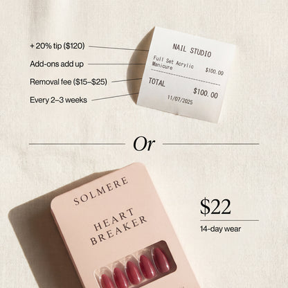 Heart Breaker - Short Almond