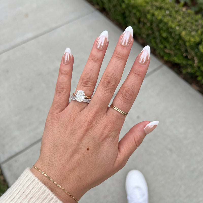 My friend thought these were acrylics.